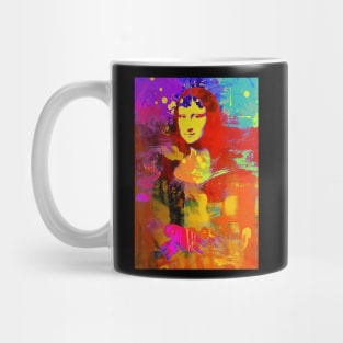 Mona Lisa Colorful Pop Art Mug